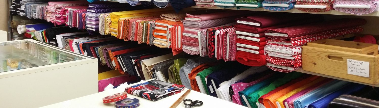 Blick in die Stoffkiste